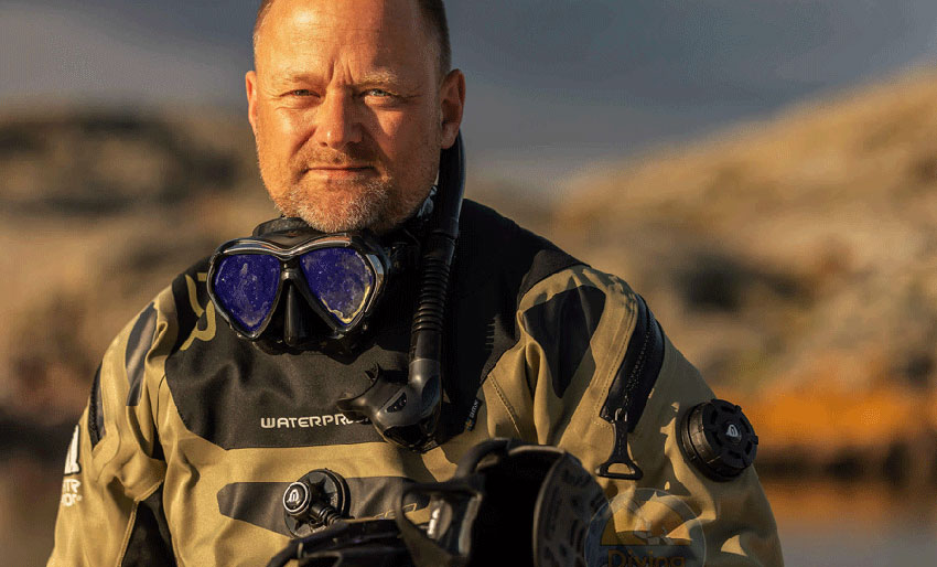 Ny tørrdrakt: Waterproof D3 Ergo
