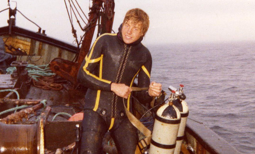 Artige fortellinger om yrkesdykking