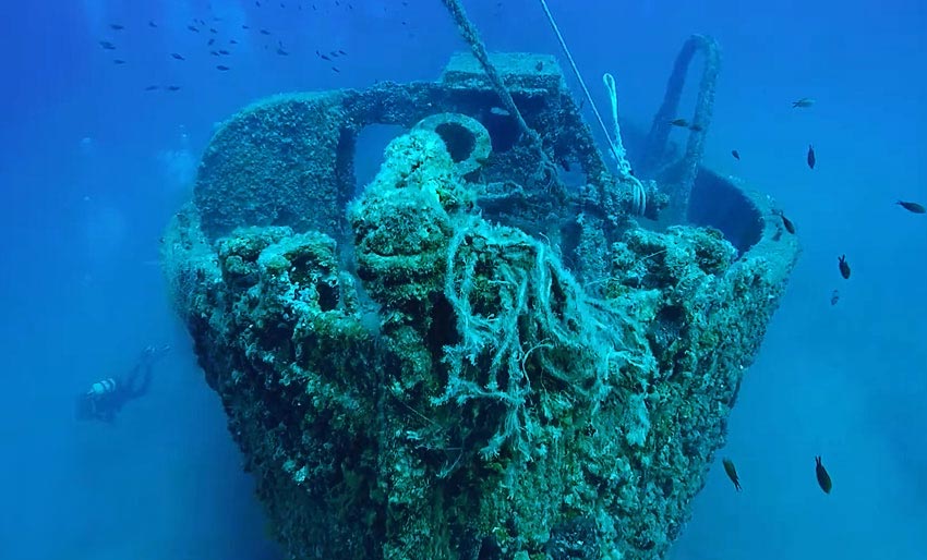 Vrak i Middelhavet: HMT Lundy