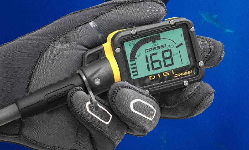 Digitalt manometer fra Cressi