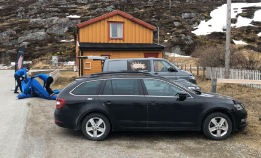 #Sneglebuss på tur i Finnmark
