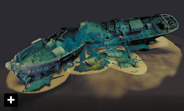 Utrolig 3D-prosjekt: D/S Draugen