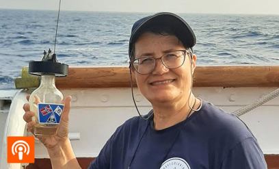 Hopp i havet med Gro van der Meeren