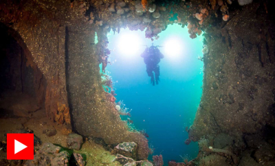 Fantastisk vrakdykking i Narvik