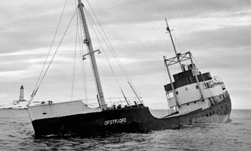 M/S Ofotfjord utenfor Arendal