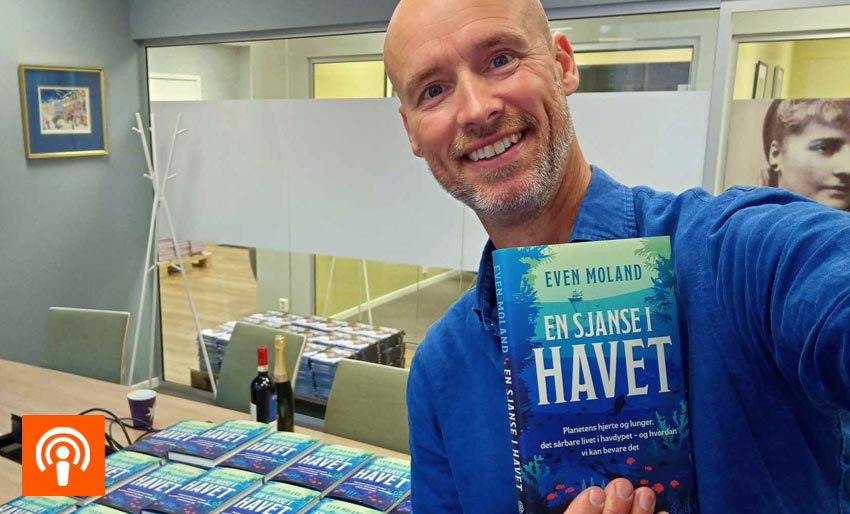 Hopp i havet med Even Moland