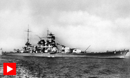 Unik video av Scharnhorst